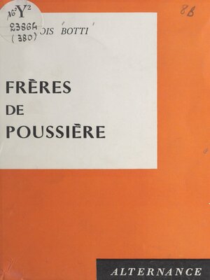 cover image of Frères de poussière
